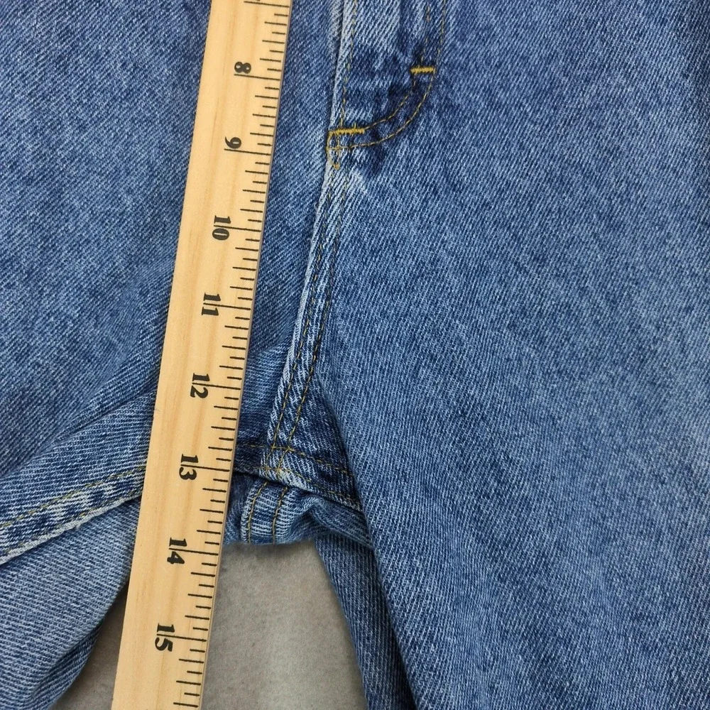 Vintage‎ 80s Lee Blue Mom Jeans Womens 10 30x31 High Rise c1987 USA Made Elastic